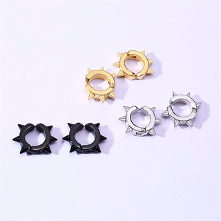 Khuyên tai nam titan kẹp vành đinh - Không cần xỏ lỗ