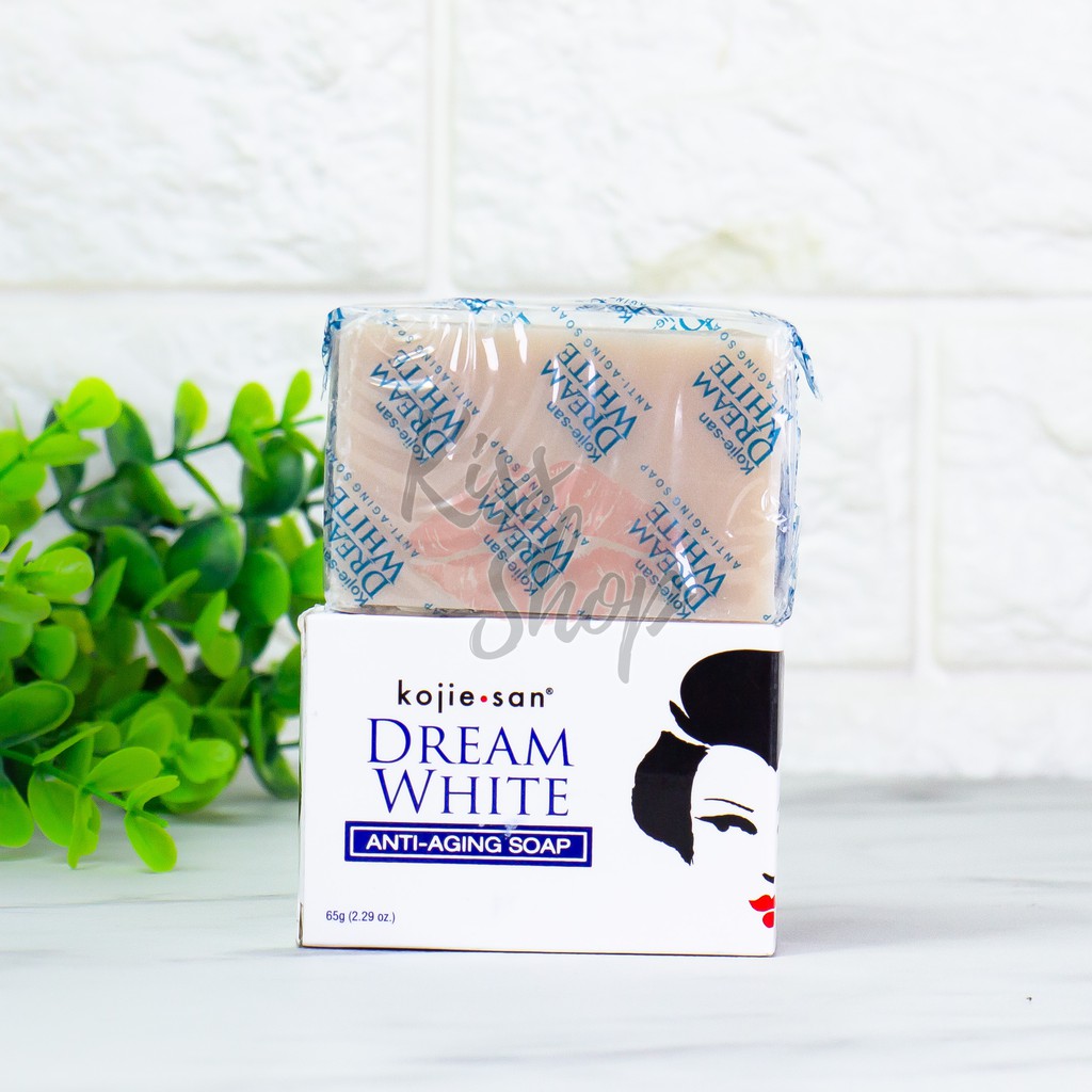 (hàng Mới Về) Xà Phòng Chống Lão Hóa Màu Trắng 65gr Kojie San Dream