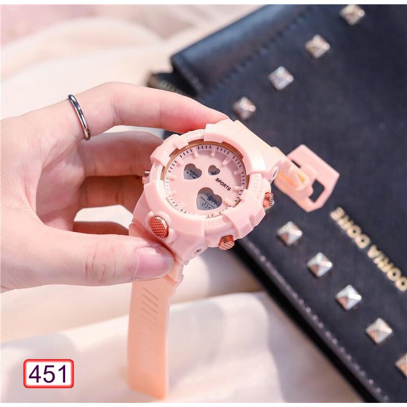 [Mã FAMARAL2 giảm 10K đơn 50K]ĐỒNG HỒ NAM NỮ SPORTS ĐIỆN TỬ 451 MẶT TRÁI TIM THỂ THAO SIÊU ĐẸP | BigBuy360 - bigbuy360.vn