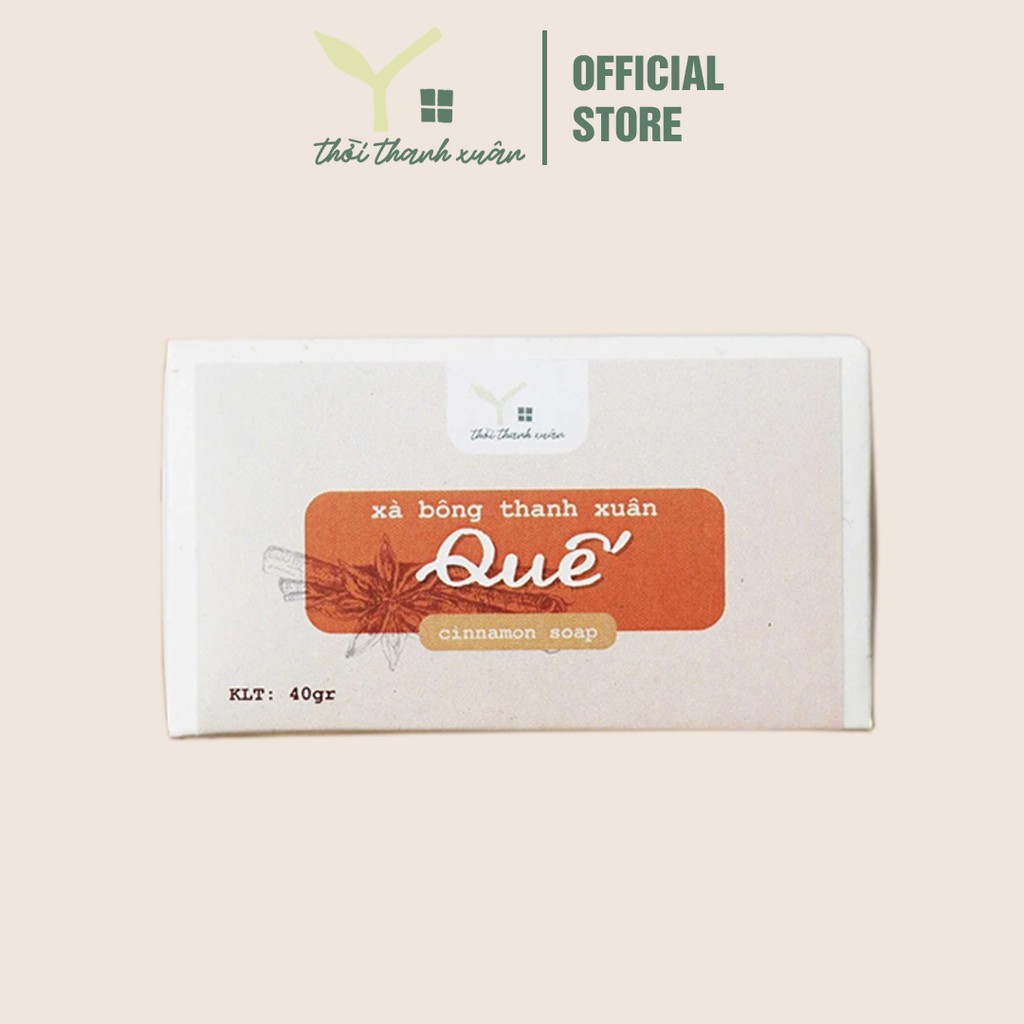 Xà bông Quế Youth Home Xà phòng HỮU CƠ từ thiên nhiên 100%