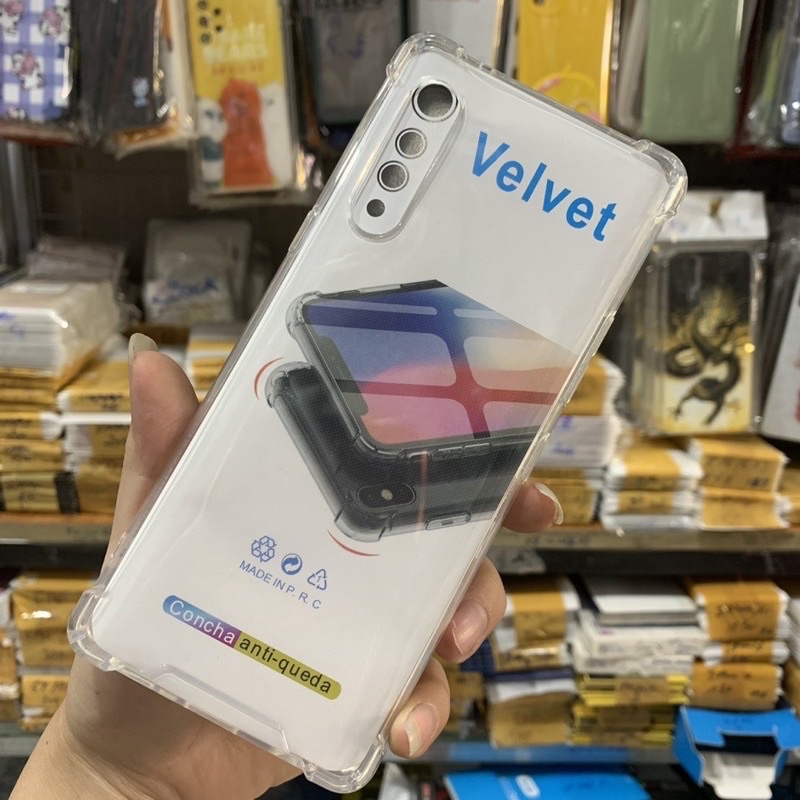 Ốp lưng LG velvet dẻo chống sốc in hình