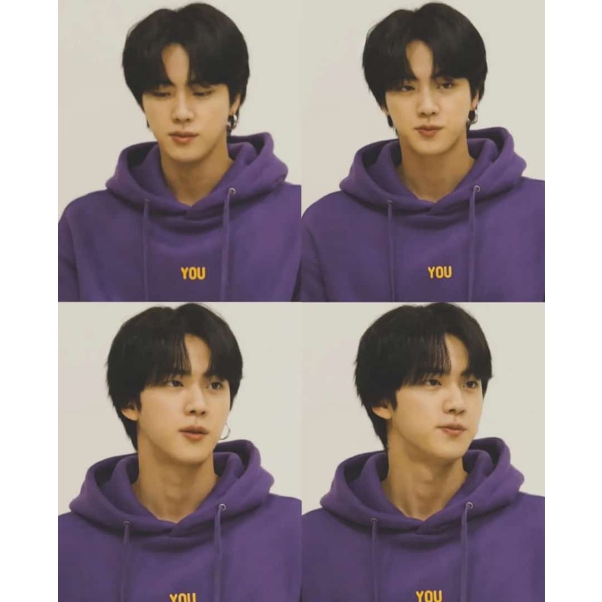 Áo Hoodie In Chữ YOU NEVER WALK ALONE MERCH BY JIMIN BTS