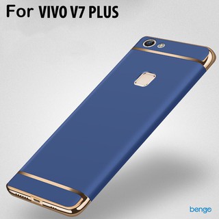 Ốp lưng Vivo V7+ Plus 3in1 cực đẹp (Đen) thời trang