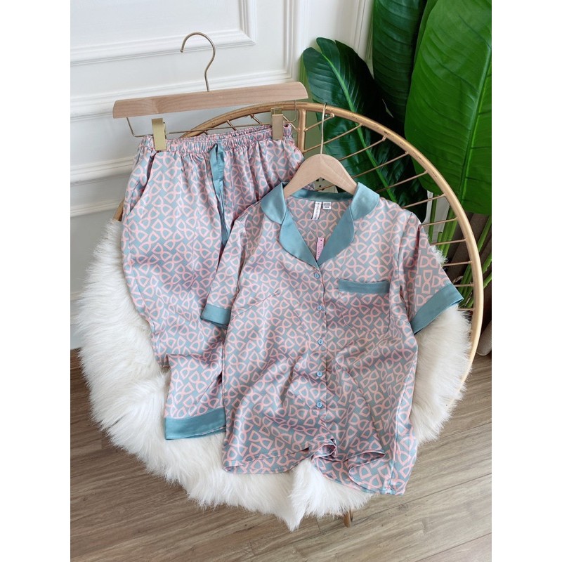 Pijama lụa Victoria hàng đẹp vnxk