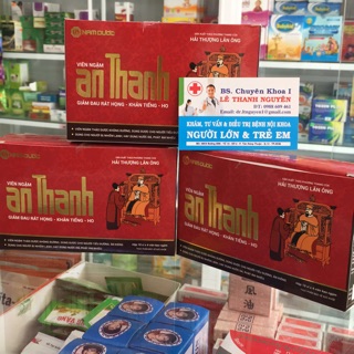 Combo sản phẩm Viên Ngậm An Thanh