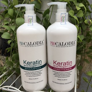 DẦU GỘI XẢ PROCALODIA KERATIN PHỤC HỒI TÓC HƯ TỔN 500ML