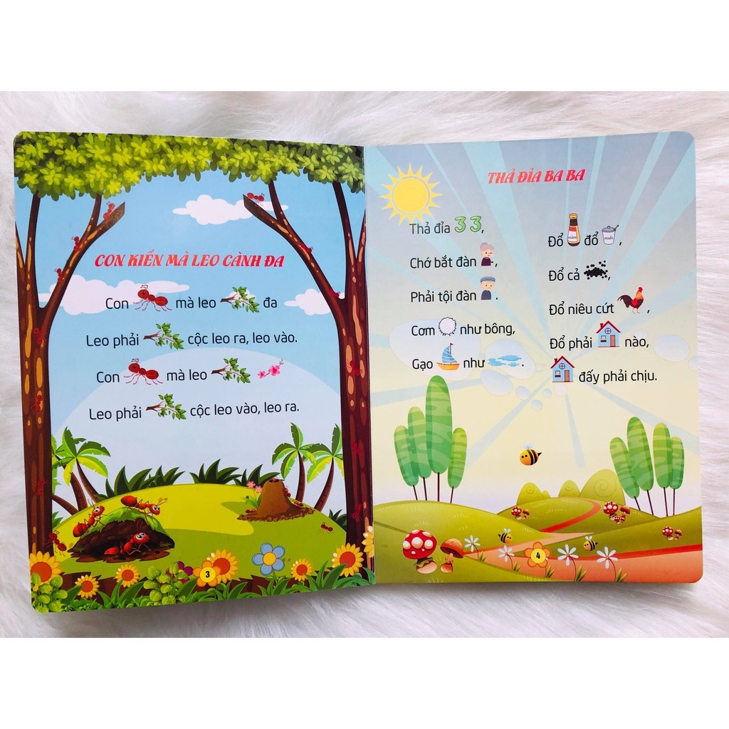 Sách - Đồng Dao Tiềm Thức Cho Bé Tập Nói, Tập Đọc
