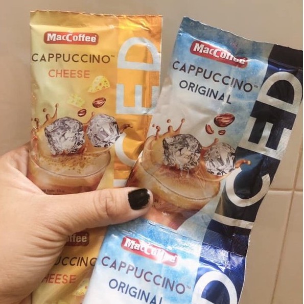 Cà phê Phố Capuchino hương vị truyền thống, phô mai Maccoffe