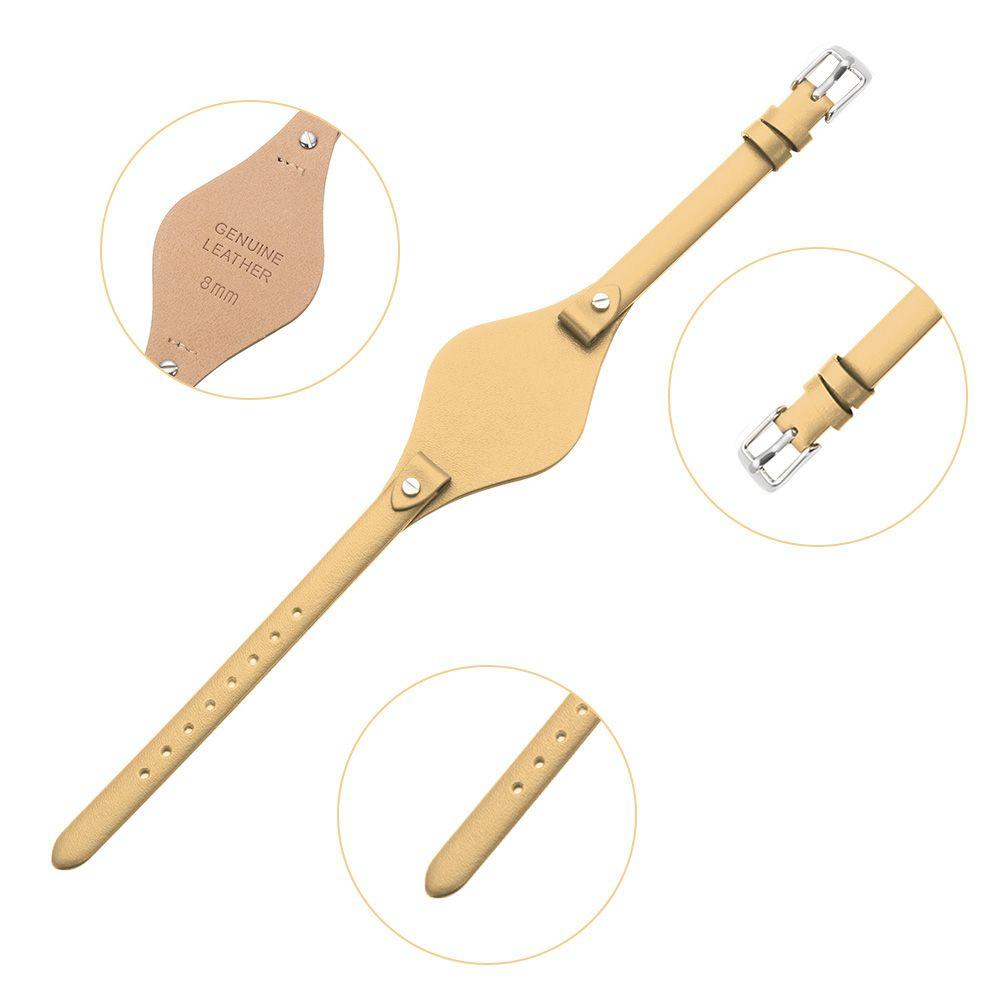 JONYE Dây Đeo Bằng Da Thật Cho Đồng Hồ Fossil ES3077 2830 3262 3060 4176 4119 4026 4340