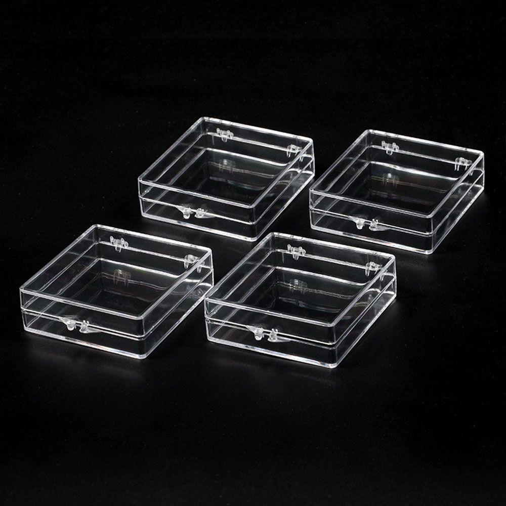 1 Hộp Quà Tặng Dụng Cụ Trang Trí Móng Tay Nắp Lật Trong Suốt