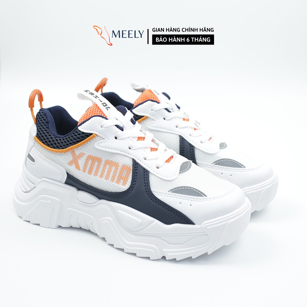 Giày Thể Thao Nữ Độn Đế MEELY Sneaker Ulzzang Nâng Đế Cá Tính - XMA65