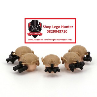 Lego Army phụ kiện : Kính nhìn đêm - night vision gắn trên mũ ( giá không có mũ )