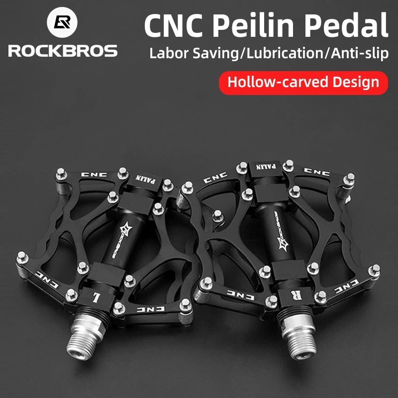 Bàn Đạp Hợp Kim Nhôm Rockbros 9/16 Cho Xe Đạp Bmx