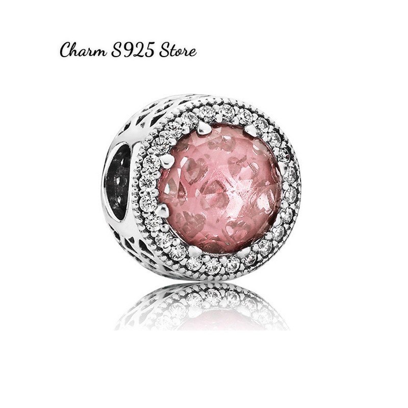 combo 1 vòng + 7 hạt charm pan mix nhiều loại bạc s925