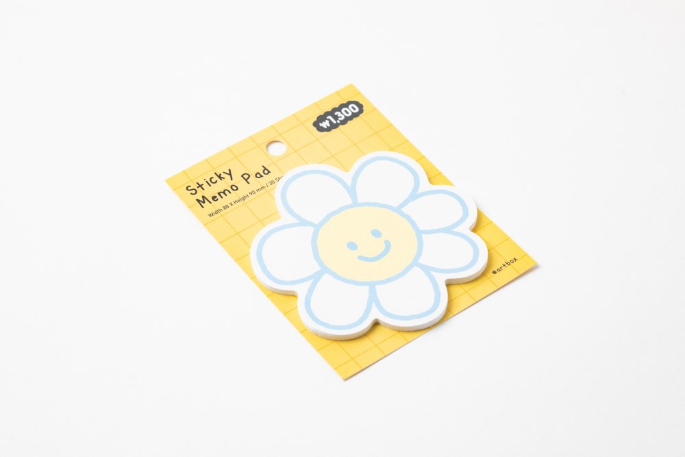 Giấy Ghi Chú ARTBOX Hàn Quốc Hình Hoa Daisy Xinh Xắn