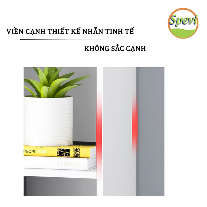 Tủ Kệ Sách Gỗ Đẹp Hiện Đại Đa Tầng FIVO KBT31, Chất Liệu Gỗ MDF Và HMR Chống Ẩm Cực Tốt Hàng Cao Cấp