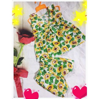 Bộ váy thô lụa cho bé từ 7-15kg