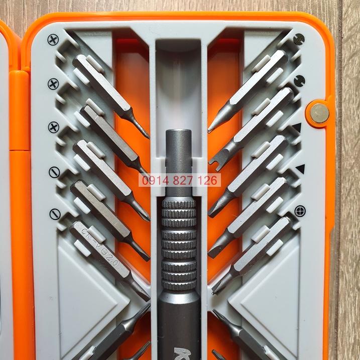 Bộ Tua Vít Đa Năng hãng Kapusi Nhật Bản 26 chi tiết sửa điện thoại iphone, laptop, BH 12 tháng, có tem chống hàng giả