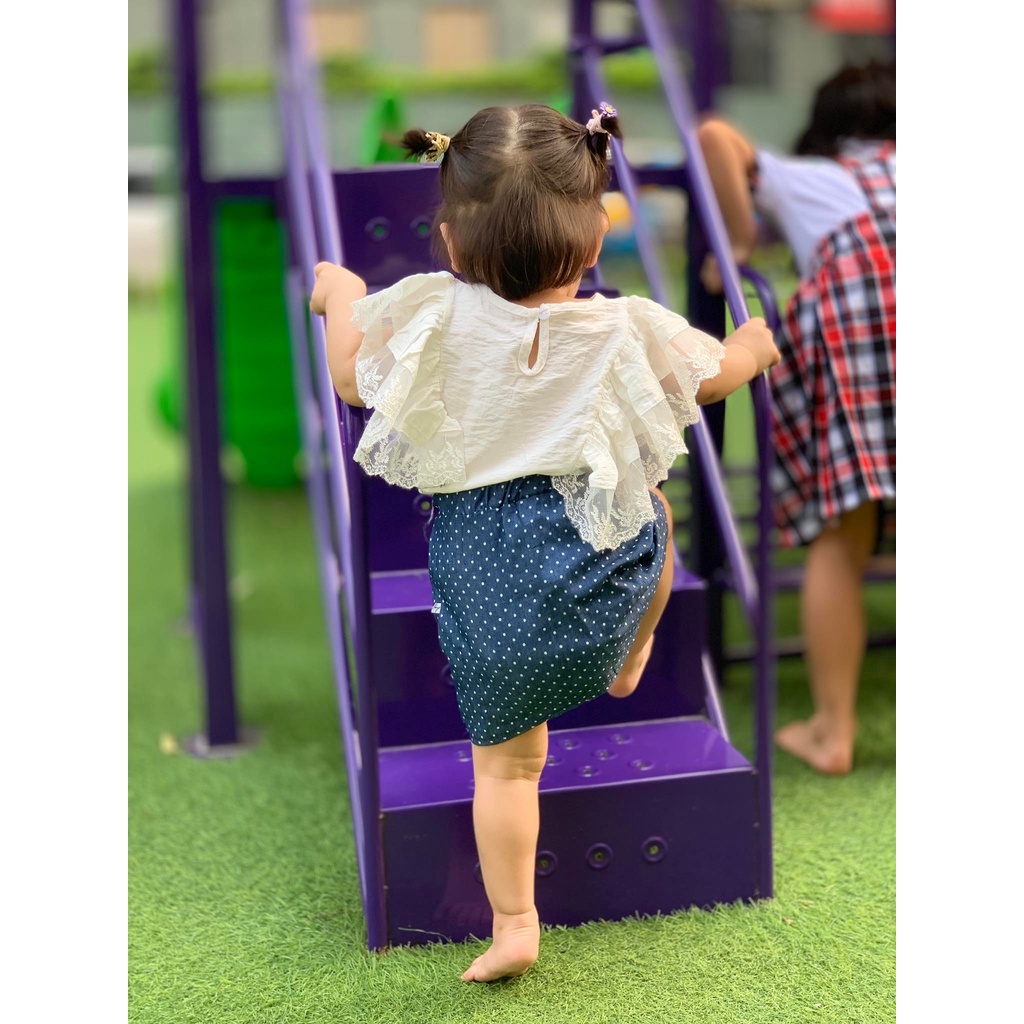 Váy bé gái, thời trang trẻ em, Váy công chúa cho bé Set áo cánh tiên cho bé gái cực yêu HONGVYBABY