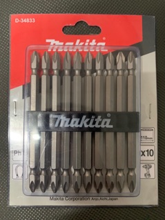 MŨI BẮT VÍT 2 ĐẦU MAKITA D-34833