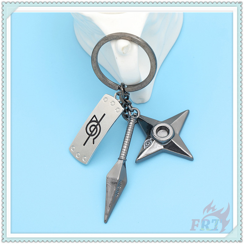Móc Khóa Naruto - Shurken Kunai 1pc 3 Pendants Keyrings Accessories Gifts