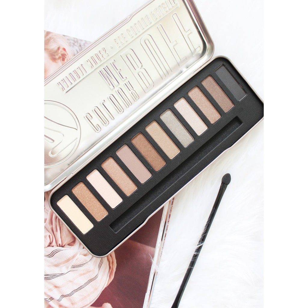 [AUTHENTIC 100%] #bangBảng Phấn Mắt W7 Color Me Buff Natural nudes Eye colour Palette