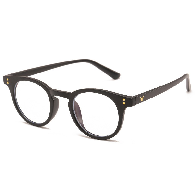 Mắt kính gọng tròn chống tia bức xạ thời trang cho nam và nữ