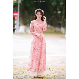 ÁO DÀI HOA NHÍ 4 TÀ Mẫu Hot