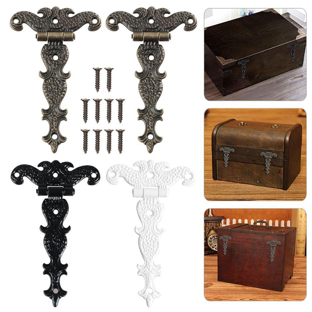 CONOPERY Set 2 Bản Lề Hỗ Trợ Cho Tủ Chén / Trang Sức Vô Hình