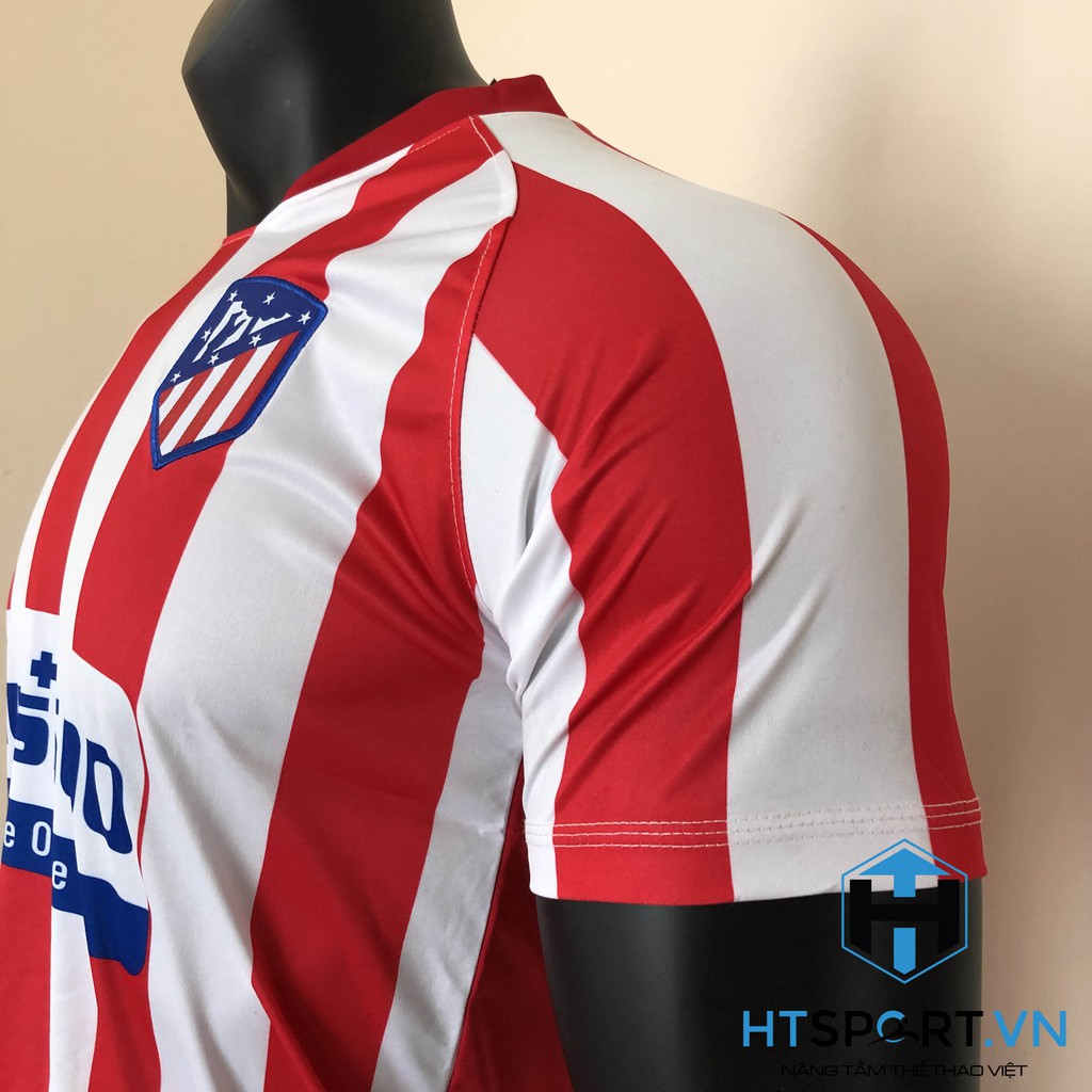 Áo CLB Atletico Madrid sân cỏ nhân tạo chính hãng, Áo đấu Aletico Xanh