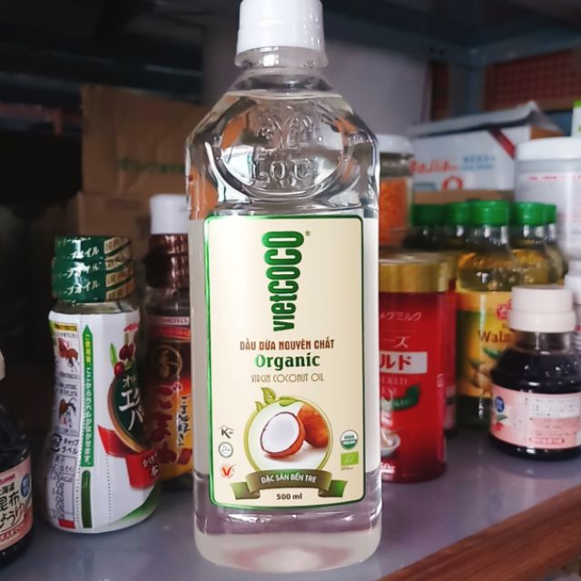 Dầu dừa hữu cơ Vietcoco 500ml