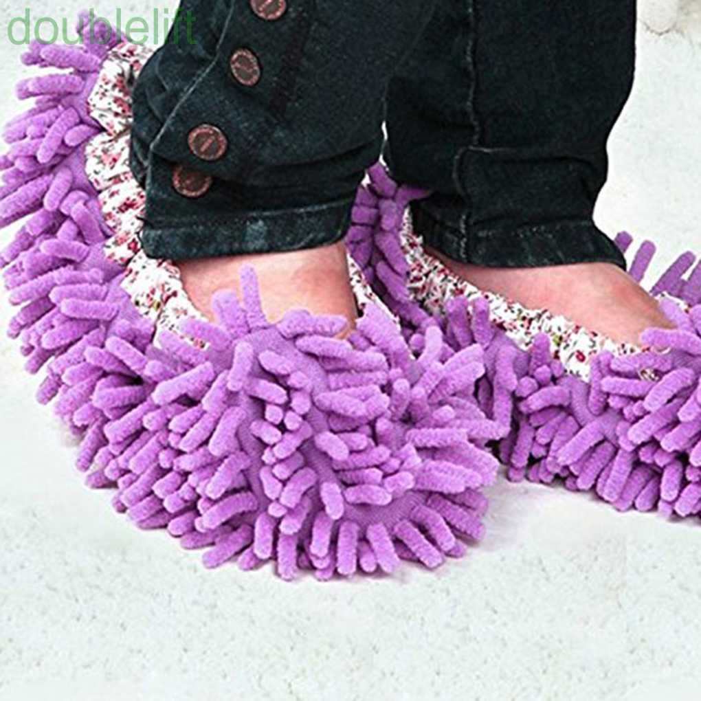 Vỏ bọc giày lau nhà làm sạch bụi bẩn có thể giặt được