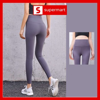 Quần Legging Ôm Thể Thao Tập Gym Yoga Dáng Dài, Siêu Co Giãn, Cạp Cao Nâng Mông, Vải Dày Thoáng Mát