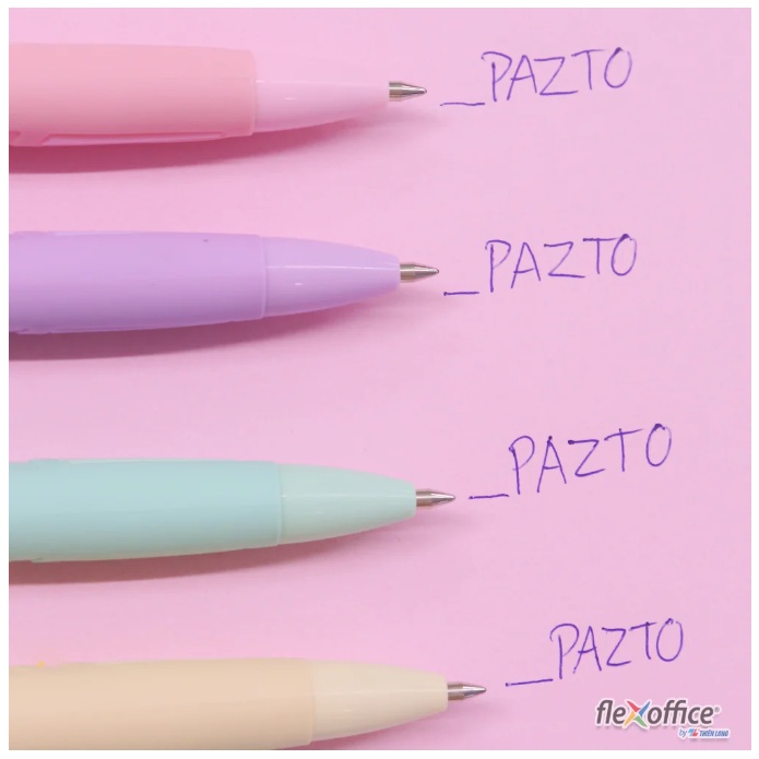 Bút gel màu pastel THIÊN LONG B039 - nét 0.6mm Mực xanh, viết mượt và mềm chính hãng cao cấp