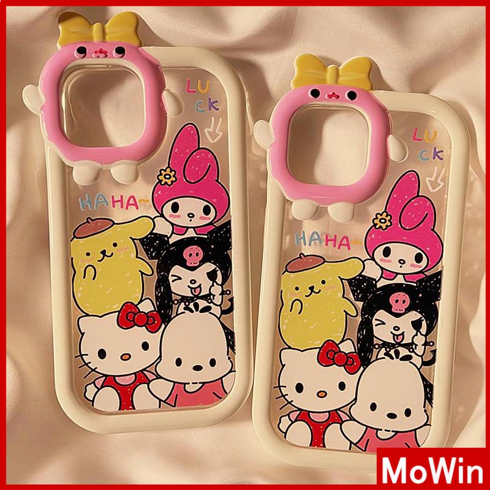 Ốp điện thoại silicon mịn tay in hoạt hình thích hợp cho iPhone 11 Pro Max 13 Pro Max 12 Pro Max 7Plus xr XS Max