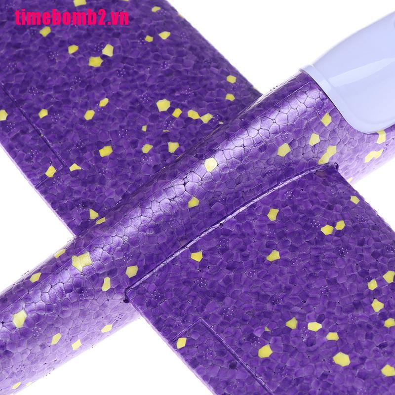 Đồ chơi máy bay xốp ném tay có đèn led 48cm