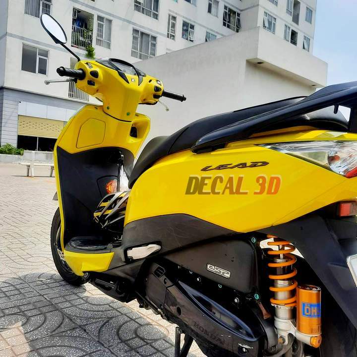 TEM LEAD 125 2019 MÀU ĐEN CHỮ NỔI HÀNG CAO CẤP SIÊU NÉT