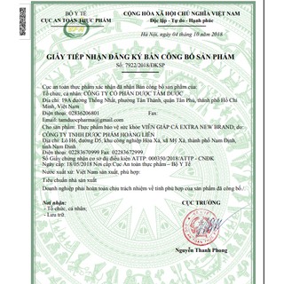 VIÊN GIẤP CÁ EXTRA hộp 30 viên