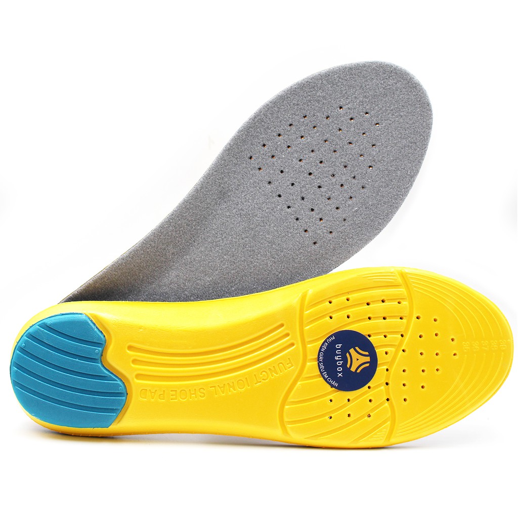 Lót giày thể thao EVA biết thở và có gel chống thốn gót buybox BBPK26