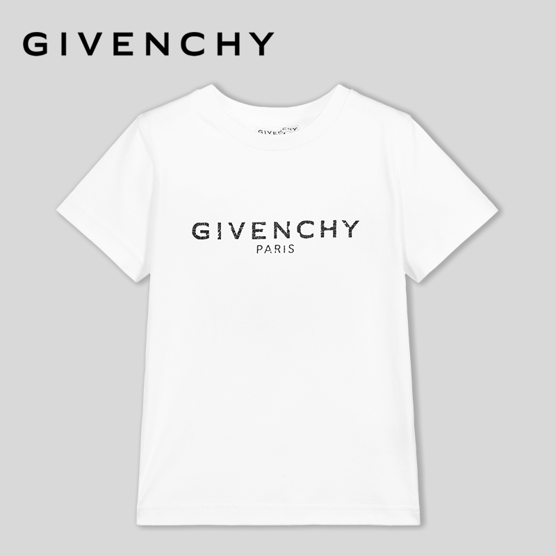 Áo Thun Ngắn Tay In Logo Givenchy Cổ Điển Thời Trang