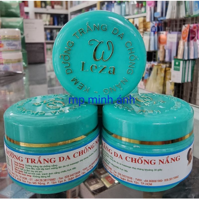 Kem wleza trần dưỡng trắng da 18gr