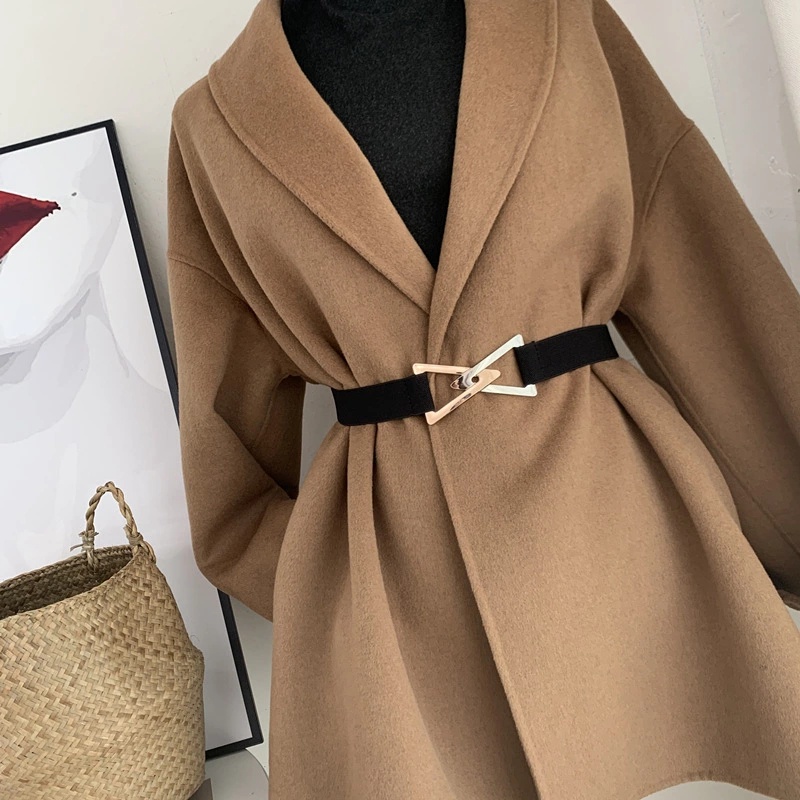 Thắt Lưng Nữ Khóa Tam Giác Co Giãn Thời Trang