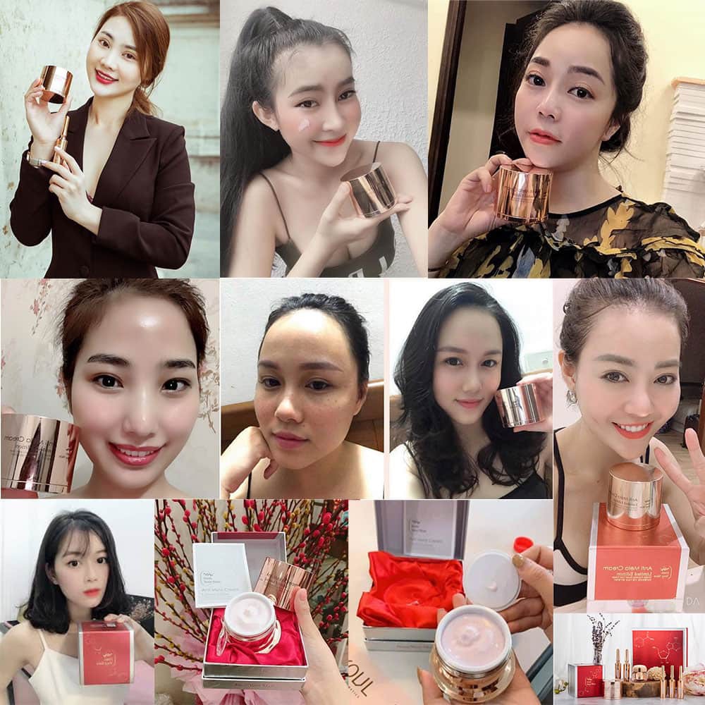 Kem giảm nám huyết tơ tằm Anti Mela Cream 50ml Hàn Quốc