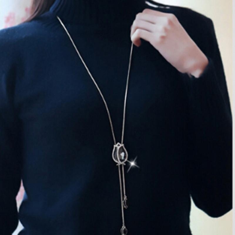 Vòng cổ cô dâu đính đá pha lê sang trọng