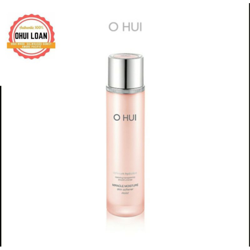 [ SALE TÁCH SÉT ] Nước hoa hồng dưỡng ẩm cho da khô OHUI Miracle Moisture Skin Softener Moist 150ml