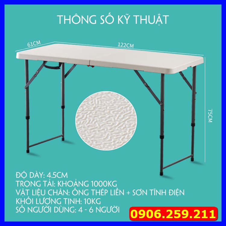 Bàn Gấp Gọn Ngoài Trời Cao Cấp , Bàn Gấp Thông Minh Siêu Bên, Siêu Tiện Lợi