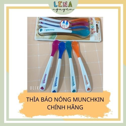 Thìa/Muỗng Báo Nóng Cho Bé 𝑭𝑹𝑬𝑬𝑺𝑯𝑰𝑷 Đồ Dùng Ăn Dặm Kiểu Nhật