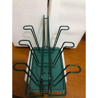 Giá úp cốc màu xanh cổ vịt
