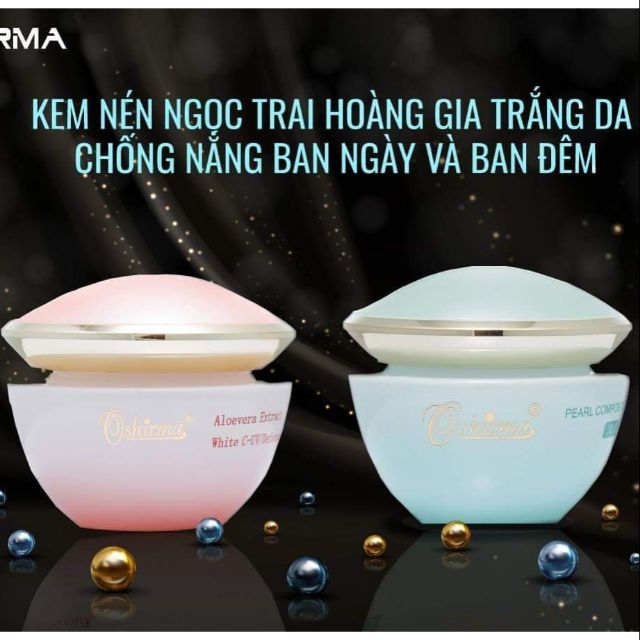 KEM SỮA OSHIRMA NGỌC TRAI HOÀNG GIA BAN ĐÊM 30gr