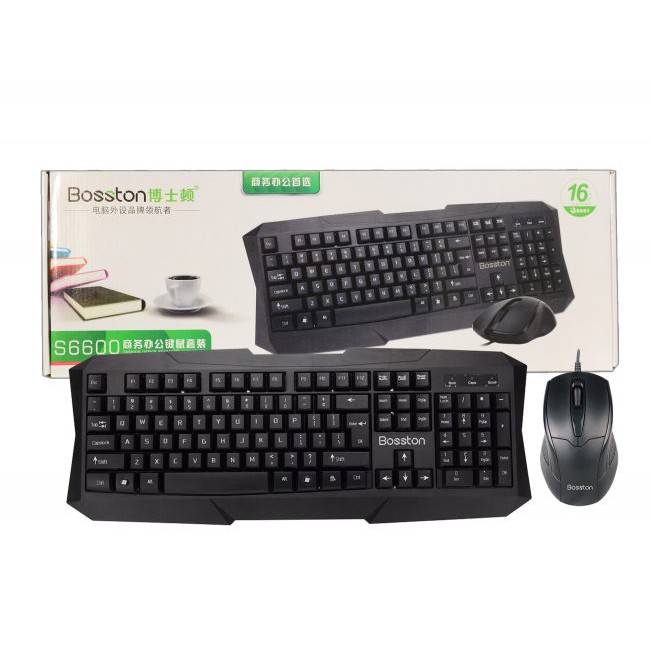 Combo Phím + Chuột Bosston S6600